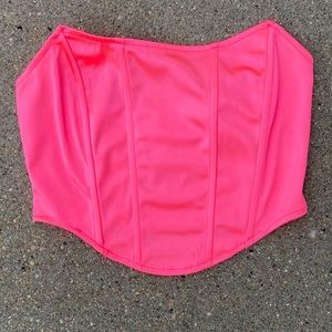 Corset tube top